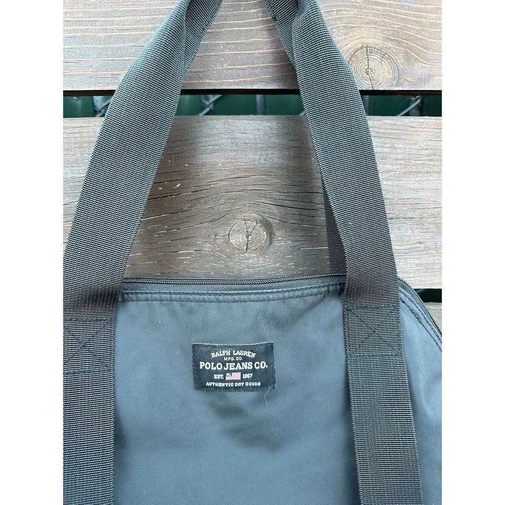 *Vintage Ralph Lauren Polo Jeans Mini Duffle Weekend Bag‎ unisex
